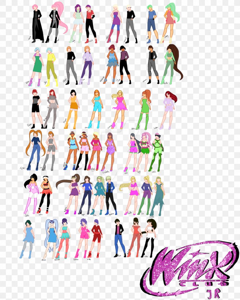 Winx Club, PNG, 1024x1280px, Winx Club Season 1, Animated Series, Child, Clothing, Deviantart Download Free