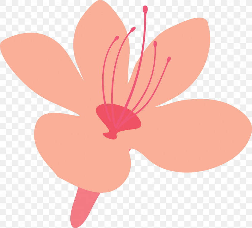 Azalea Spring Flower Azalea Flower, PNG, 3000x2715px, Azalea, Azalea Flower, Flower, Pedicel, Petal Download Free