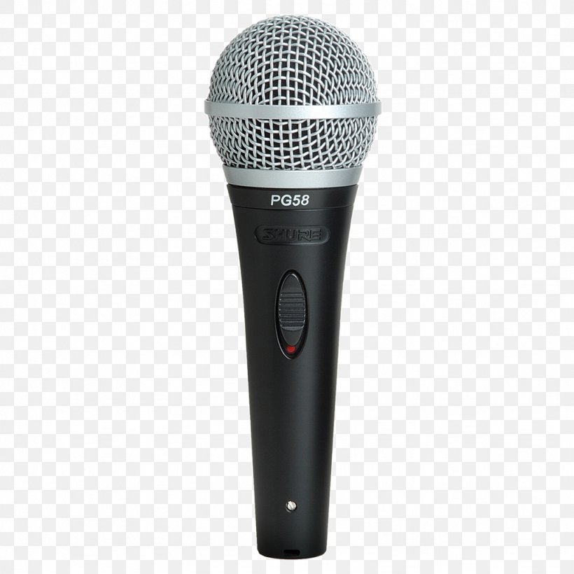 Microphone Shure SM58 Shure SM57 XLR Connector, PNG, 1024x1024px, Microphone, Audio, Audio Equipment, Cardioid, Electronic Device Download Free