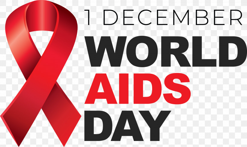 World AIDS Day, PNG, 3000x1788px, World Aids Day, Geometry, Line, Logo, Meter Download Free
