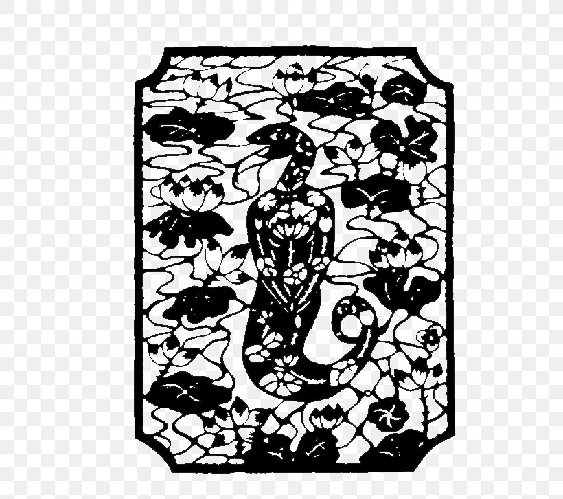 Chinese Zodiac Snake Papercutting Clip Art, PNG, 570x726px, Chinese Zodiac, Art, Black, Black And White, Cartoon Download Free