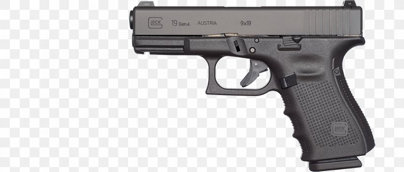 GLOCK 17 9×19mm Parabellum Semi-automatic Pistol, PNG, 1170x500px, 919mm Parabellum, Glock, Air Gun, Airsoft, Airsoft Gun Download Free