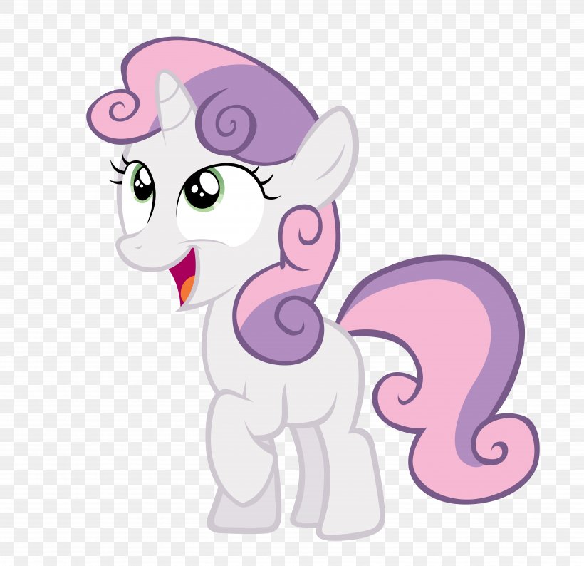 Sweetie Belle Rarity Pinkie Pie Pony Applejack, PNG, 7223x7000px, Watercolor, Cartoon, Flower, Frame, Heart Download Free