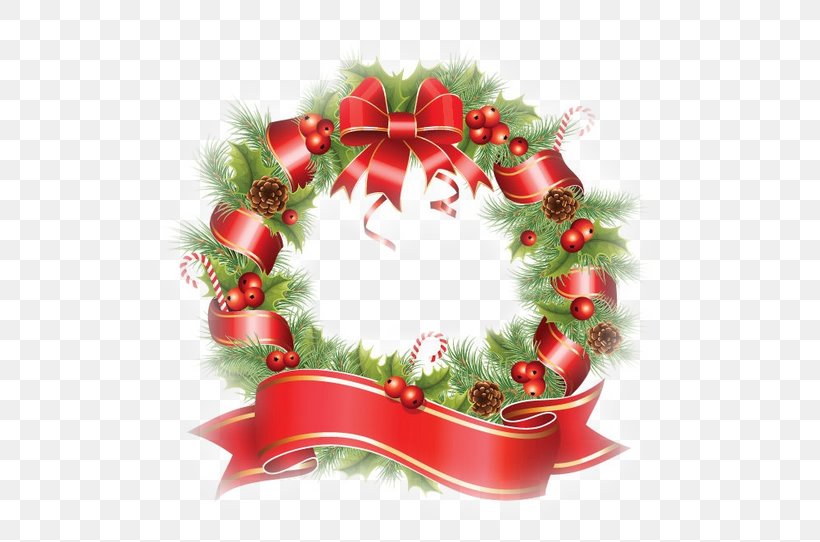 Wreath Christmas Clip Art, PNG, 568x542px, Wreath, Christmas, Christmas Decoration, Christmas Ornament, Decor Download Free