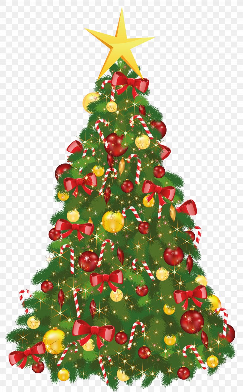 Christmas Tree Christmas Day Santa Claus, PNG, 4498x7248px, Santa Claus, Christmas, Christmas Decoration, Christmas Lights, Christmas Ornament Download Free