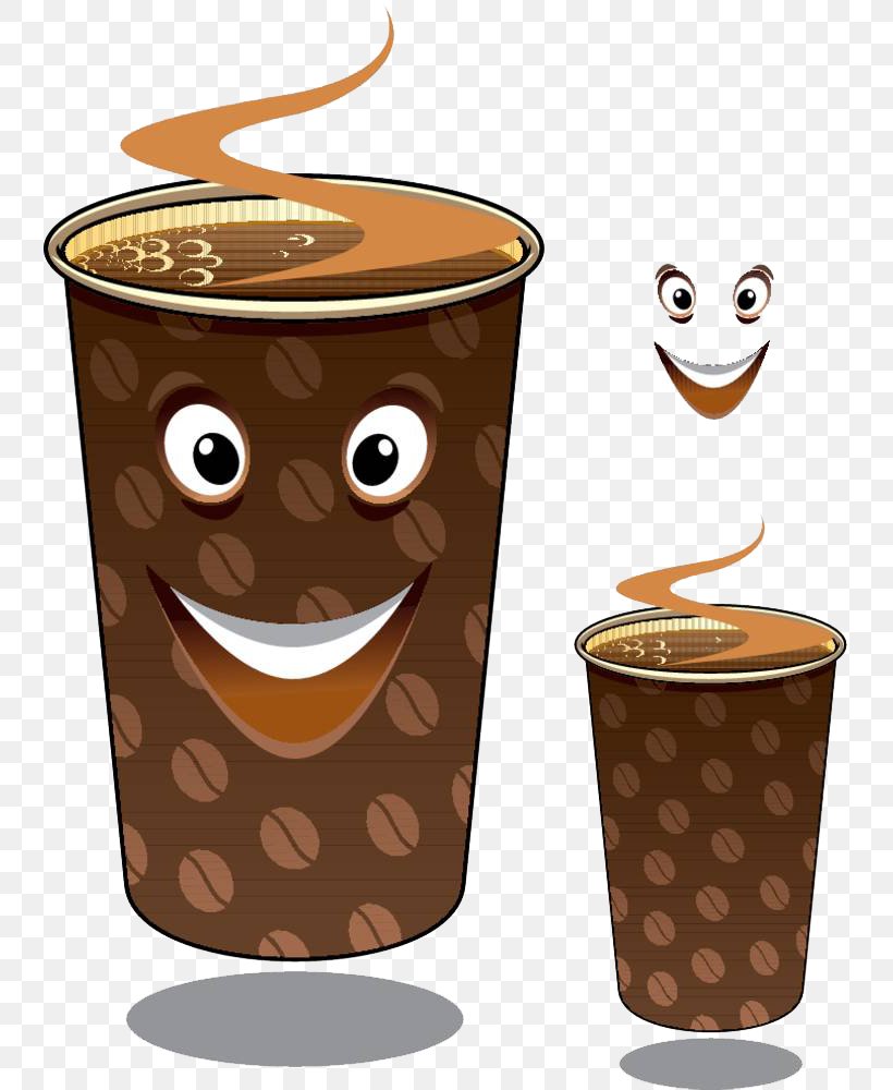 Coffee Cup Take-out Cafe Caffxe8 Mocha, PNG, 739x1000px, Coffee, Cafe, Caffxe8 Mocha, Cartoon, Coffee Bean Download Free