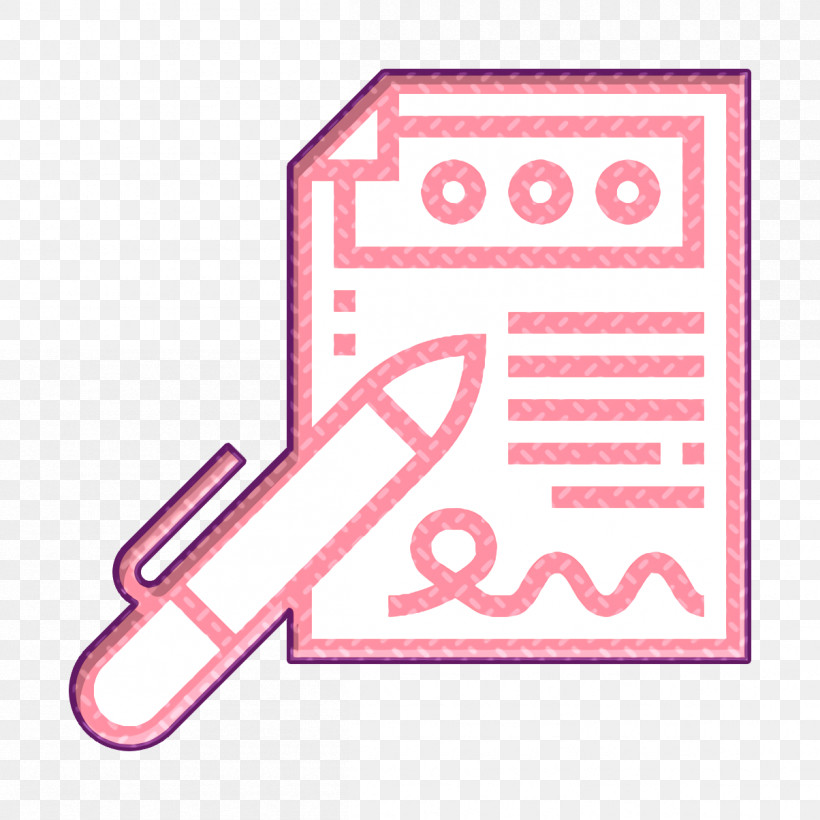 Contract Icon Business Analytics Icon, PNG, 1204x1204px, Contract Icon, Business Analytics Icon, Line, Logo, Magenta Download Free