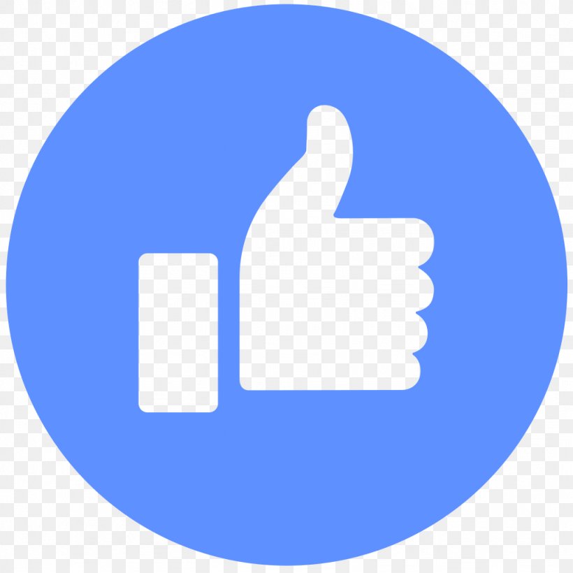 Facebook Like Button Clip Art, PNG, 1024x1024px, Like Button, Area, Blue, Brand, Button Download Free