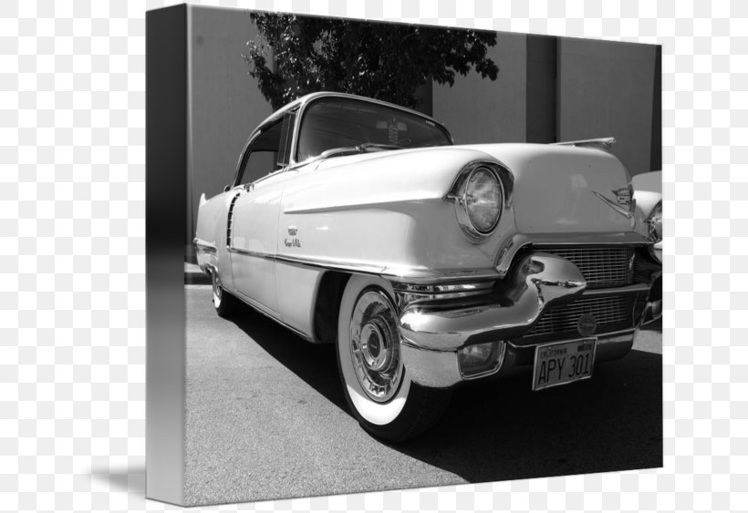 Full-size Car Luxury Vehicle Vintage Car Black & White, PNG, 650x563px, Car, Antique Car, Black White M, Brand, Cadillac Download Free