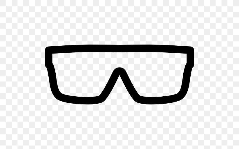 Goggles Sunglasses Line, PNG, 512x512px, Goggles, Black And White, Eyewear, Glasses, Personal Protective Equipment Download Free