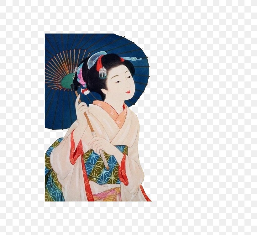 Japan Edo Period Ukiyo-e Geisha, PNG, 600x750px, Japan, Art, Asian Art, Bijin, Bijinga Download Free