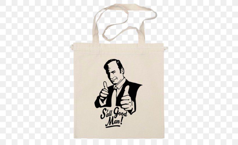 T-shirt Saul Goodman Walter White Handbag Clothing, PNG, 500x500px, Tshirt, Art, Artikel, Brand, Breaking Bad Download Free