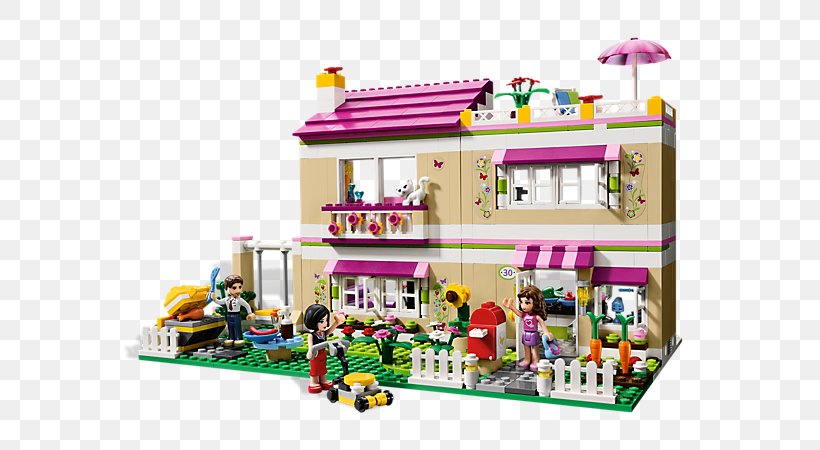 LEGO 3315 Friends Olivia's House Toy Lego Minifigure, PNG, 600x450px, Lego, Building, Doll, Dollhouse, House Download Free