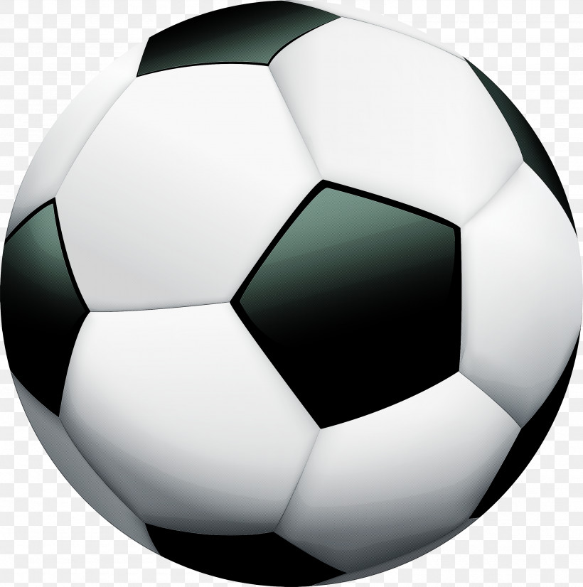 Soccer Ball, PNG, 2975x3000px, Soccer Ball, Ball, Blackandwhite, Football, Pallone Download Free