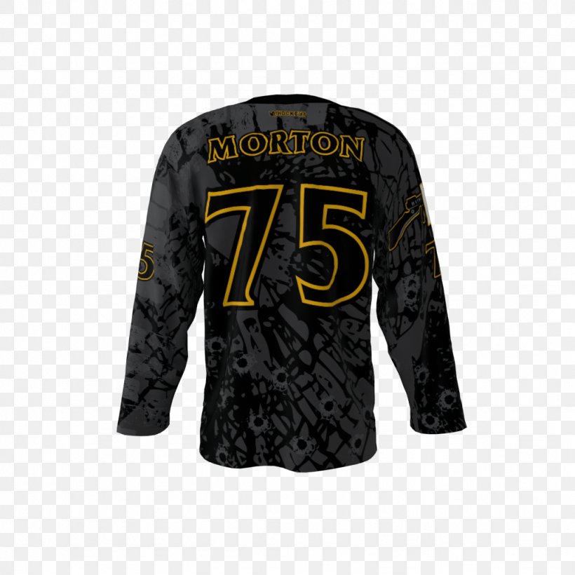 Hockey Jersey Sleeve Polyester Ball, PNG, 1024x1024px, Jersey, Ball, Black, Black M, Brand Download Free