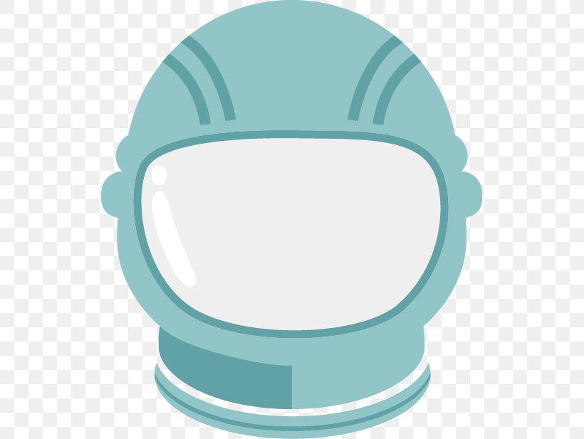Astronaut Helmet Euclidean Vector Outer Space, PNG, 535x617px, Astronaut, Aqua, Blue, Hat, Helmet Download Free