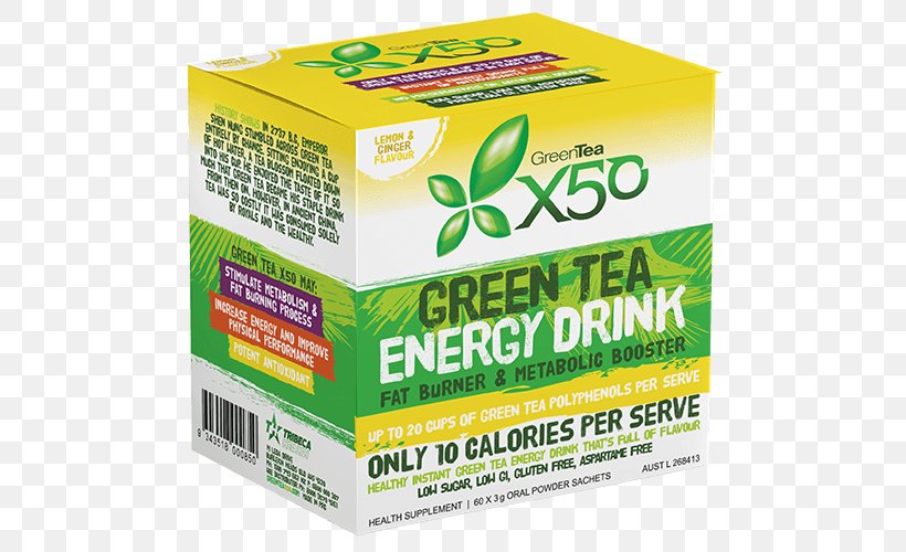 Green Tea Energy Drink Flavor Sachet, PNG, 500x500px, Green Tea, Barista, Brand, Drink, Energy Drink Download Free