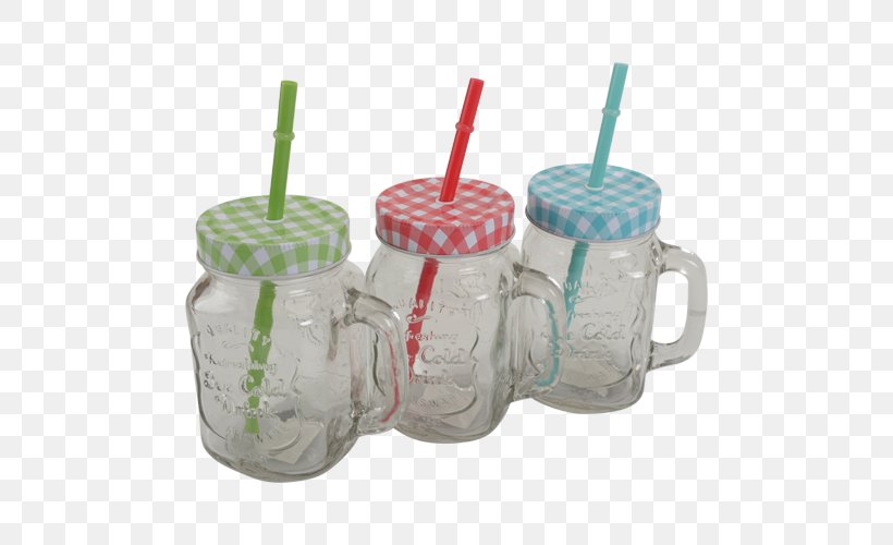 Lid Drinking Straw Table-glass Jar, PNG, 500x500px, Lid, Beaker, Bottle, Drinkbeker, Drinking Download Free