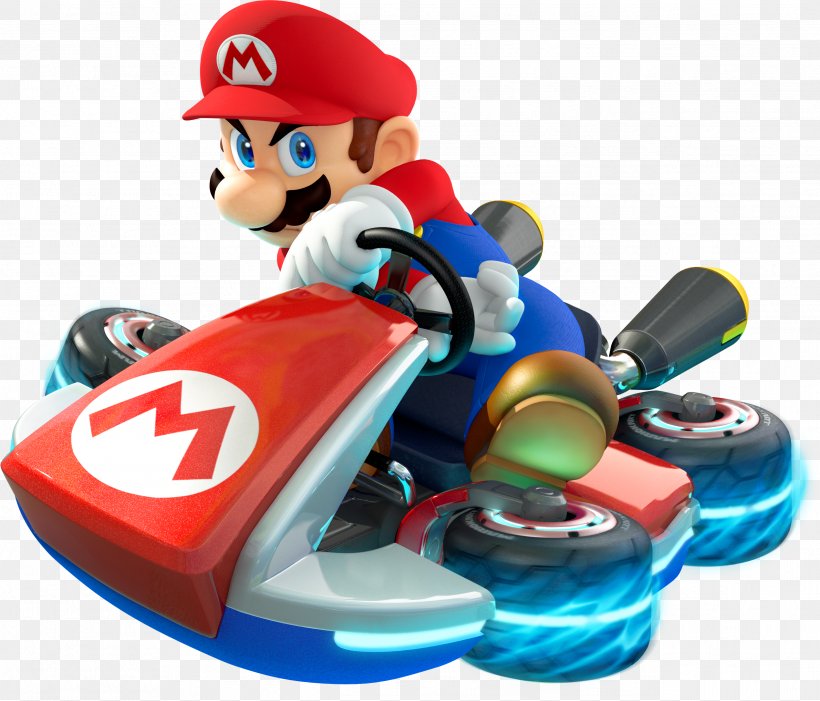 Mario Kart 8 Deluxe Super Mario Kart Mario Bros. Mario Kart 7, PNG, 2539x2172px, Mario Kart 8, Figurine, Kart Racing Game, Mario, Mario Bros Download Free