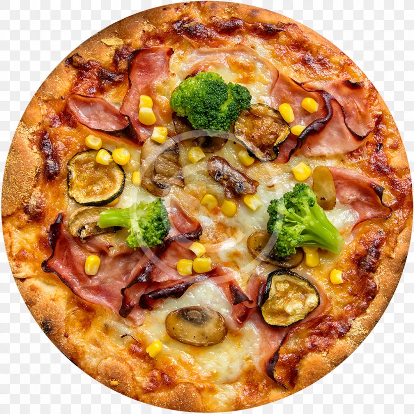 Pizza Margherita Italian Cuisine Fast Food Take-out, PNG, 1000x1000px, Pizza, American Food, Bell Pepper, California Style Pizza, Capsicum Download Free