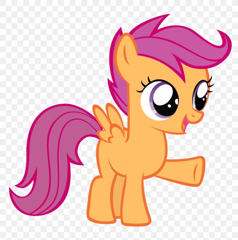 Scootaloo Rainbow Dash Pinkie Pie Pony Applejack, PNG, 890x898px, Watercolor, Cartoon, Flower, Frame, Heart Download Free