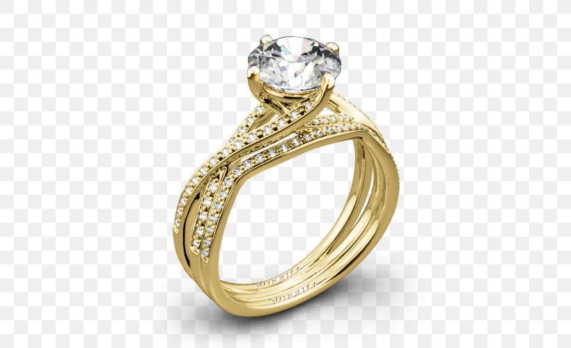 Wedding Ring Engagement Ring Jewellery Diamond, PNG, 500x500px, Ring, Bezel, Body Jewelry, Brilliant, Cubic Zirconia Download Free