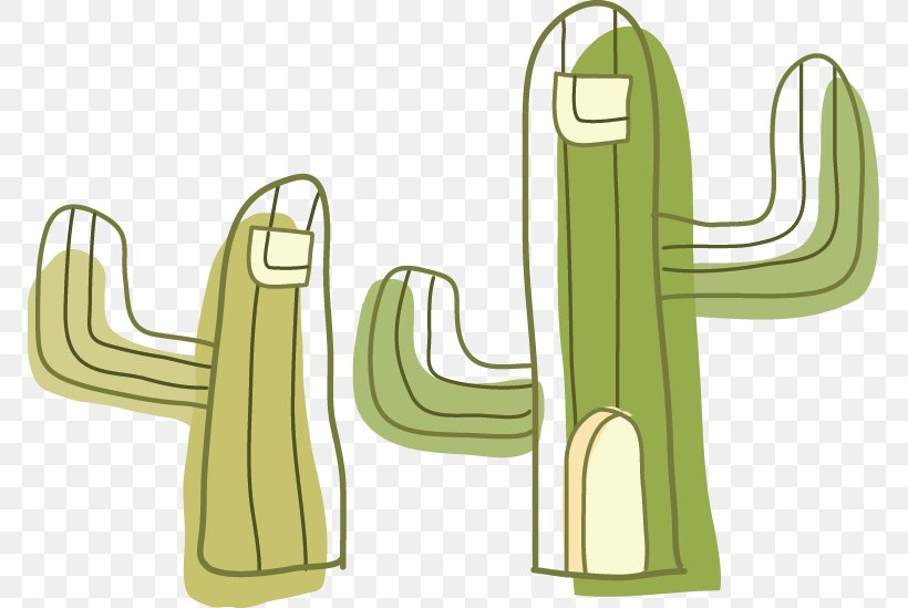 Cactaceae Euclidean Vector Drawing, PNG, 769x549px, Cactaceae, Cartoon, Chair, Drawing, Flowering Plant Download Free