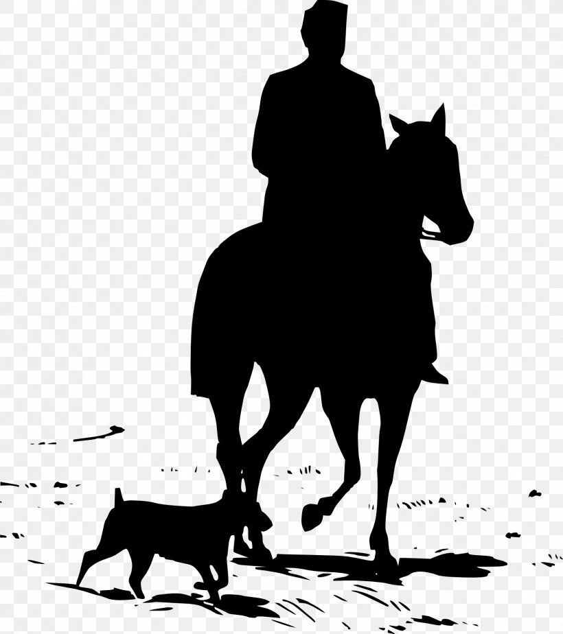 Horse Equestrian Silhouette Clip Art, PNG, 1703x1920px, Horse, Black, Black And White, Cattle Like Mammal, Cowboy Download Free