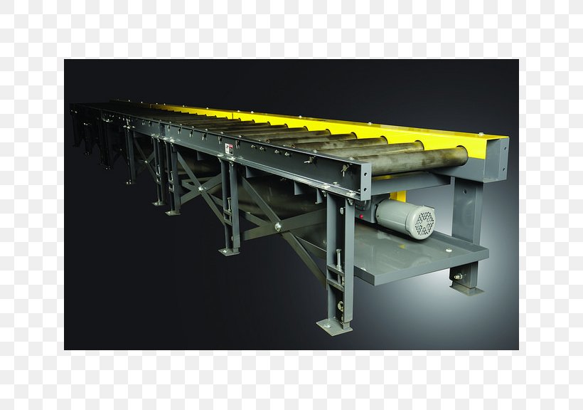 Machine Conveyor System Band Saws Material Handling Lineshaft Roller Conveyor, PNG, 640x576px, Machine, Automation, Automotive Exterior, Band Saws, Conveyor Belt Download Free