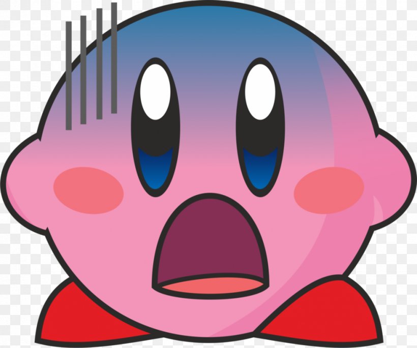 Kirby Super Star Ultra Clip Art Kirby: Triple Deluxe Sadness Super Smash Bros., PNG, 977x817px, Watercolor, Cartoon, Flower, Frame, Heart Download Free