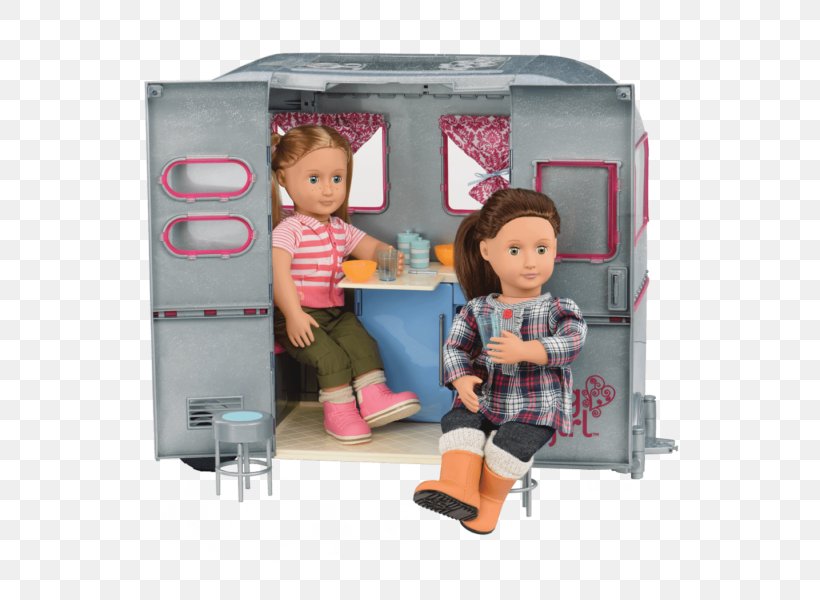 Doll Caravan Campervans Our Generation RV Seeing You Camper Toy, PNG, 600x600px, Watercolor, Cartoon, Flower, Frame, Heart Download Free