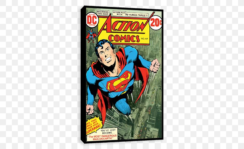 Superman Action Comics #1 Comic Book DC Comics, PNG, 500x500px, Superman, Action Comics, Action Comics 1, Comic Book, Comics Download Free