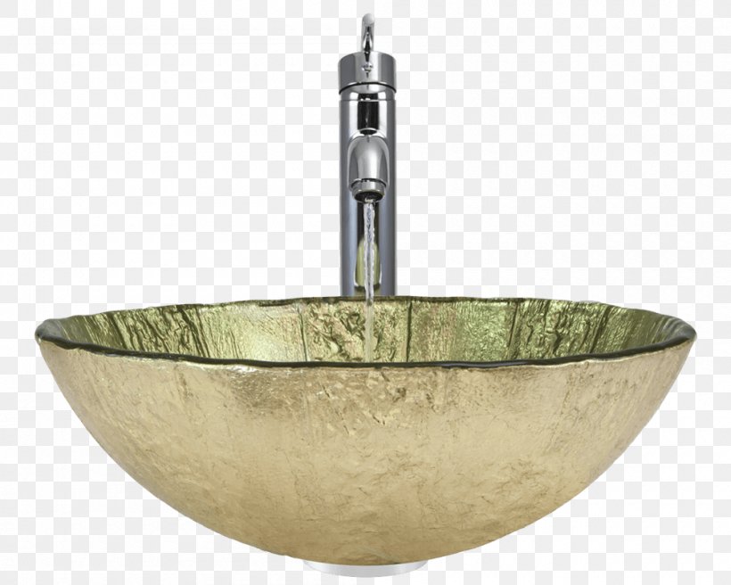 Bowl Sink Faucet Handles & Controls Polaris Sinks Glass Vessel Sink, PNG, 1000x800px, Sink, Bathroom, Bathroom Sink, Bowl Sink, Bronze Download Free