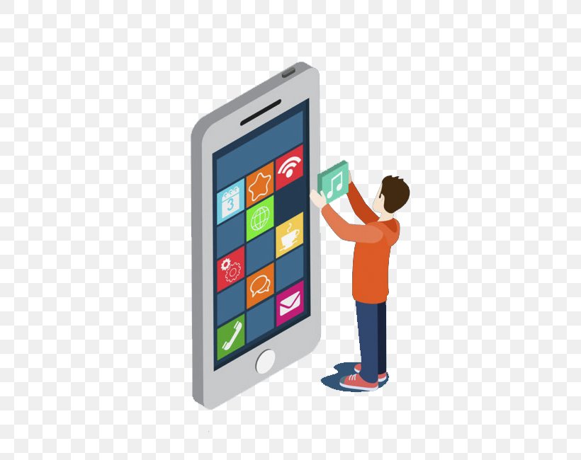 Mobile Phone Telephone Mobile App, PNG, 650x650px, 3d Computer Graphics, Mobile Phone, Application Software, Cellular Network, Communication Download Free
