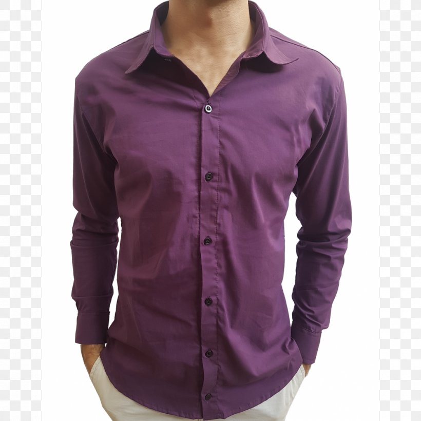 Slim-fit Pants Shirt Fashion Blouse Purple, PNG, 1000x1000px, Slimfit Pants, Blouse, Button, Factory, Fashion Download Free
