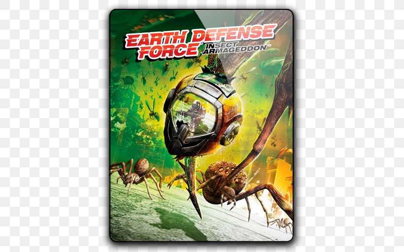Earth Defense Force: Insect Armageddon Xbox 360 Earth Defense Force 4.1 – The Shadow Of New Despair PlayStation 3 Video Game, PNG, 512x512px, Xbox 360, Advertising, D3 Publisher, Earth Defense Force, Game Download Free