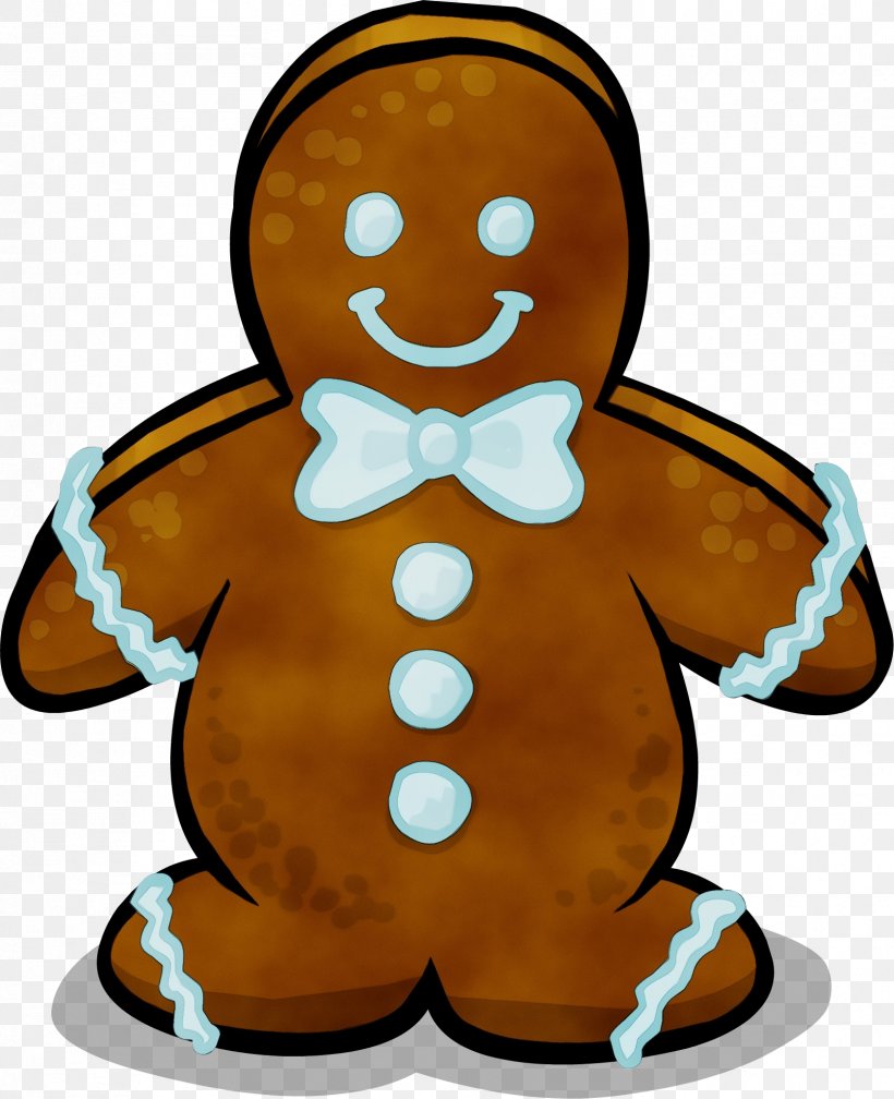 Gingerbread Cartoon, PNG, 1674x2059px, Watercolor, Cartoon, Gingerbread, Paint, Wet Ink Download Free