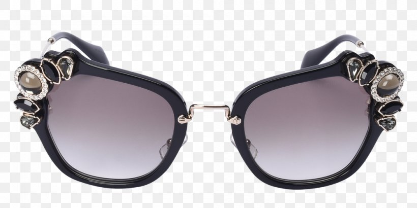 Goggles Sunglasses Miu Miu Ray-Ban Erika Color Mix, PNG, 1000x500px, Goggles, Armani, Brand, Eyewear, Fashion Download Free