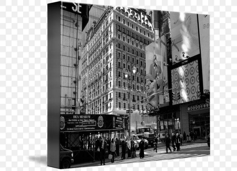 Monochrome Photography Building Facade, PNG, 650x593px, Monochrome Photography, Black And White, Building, City, Downtown Download Free