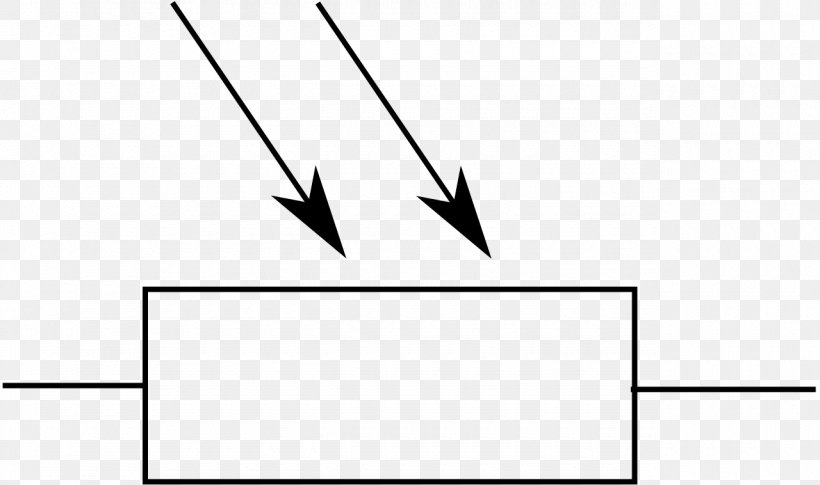 Photoresistor Electronic Symbol Ohm, PNG, 1280x758px, Photoresistor, Area, Black, Black And White, Brand Download Free