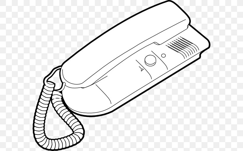 Telephone Line VoIP Phone Drawing Clip Art, PNG, 600x510px, Telephone, Black And White, Drawing, Intercom, Line Art Download Free