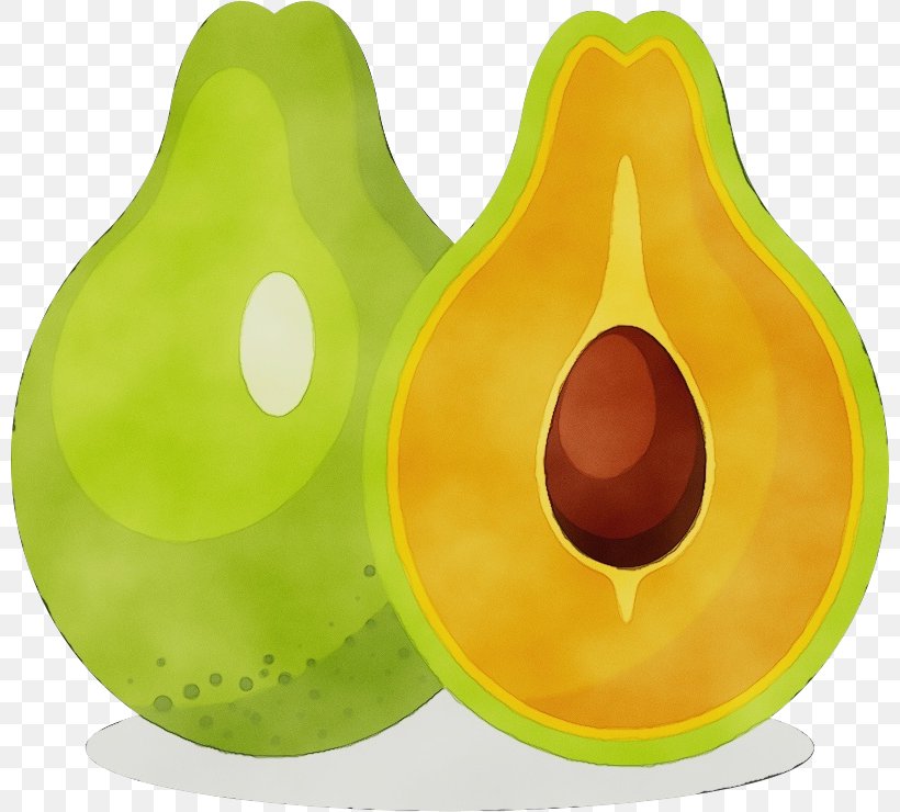 Avocado, PNG, 800x740px, Watercolor, Avocado, Fruit, Paint, Pear Download Free