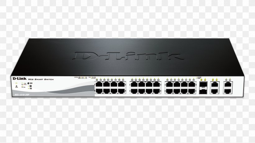 Power Over Ethernet Gigabit Ethernet Small Form-factor Pluggable Transceiver Network Switch 1000BASE-T, PNG, 1664x936px, Power Over Ethernet, Audio Receiver, Computer Networking, Dlink, Electronic Device Download Free