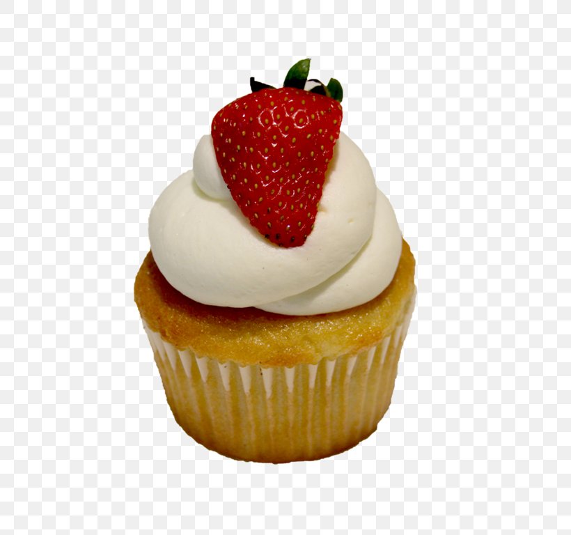 Cupcake Strawberry American Muffins Frosting & Icing Cream, PNG, 768x768px, Cupcake, American Muffins, Baking, Buttercream, Cake Download Free