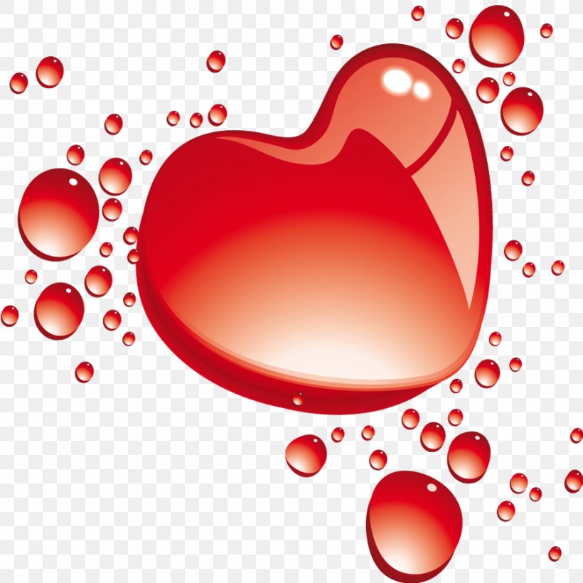 Heart Valentine's Day Clip Art, PNG, 900x900px, Watercolor, Cartoon, Flower, Frame, Heart Download Free