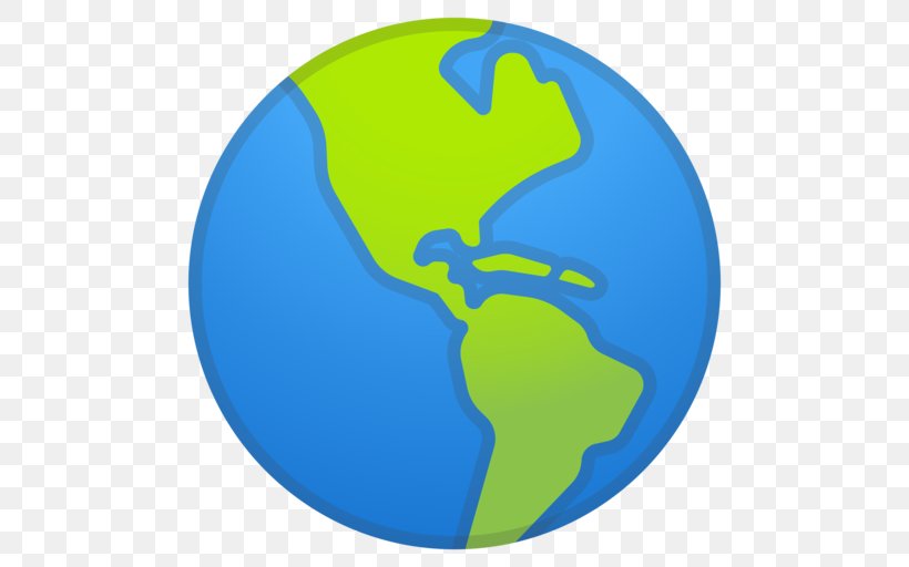 Earth Globe World Emoji Americas, PNG, 512x512px, Earth, Americas, Emoji, Emojipedia, Globe Download Free