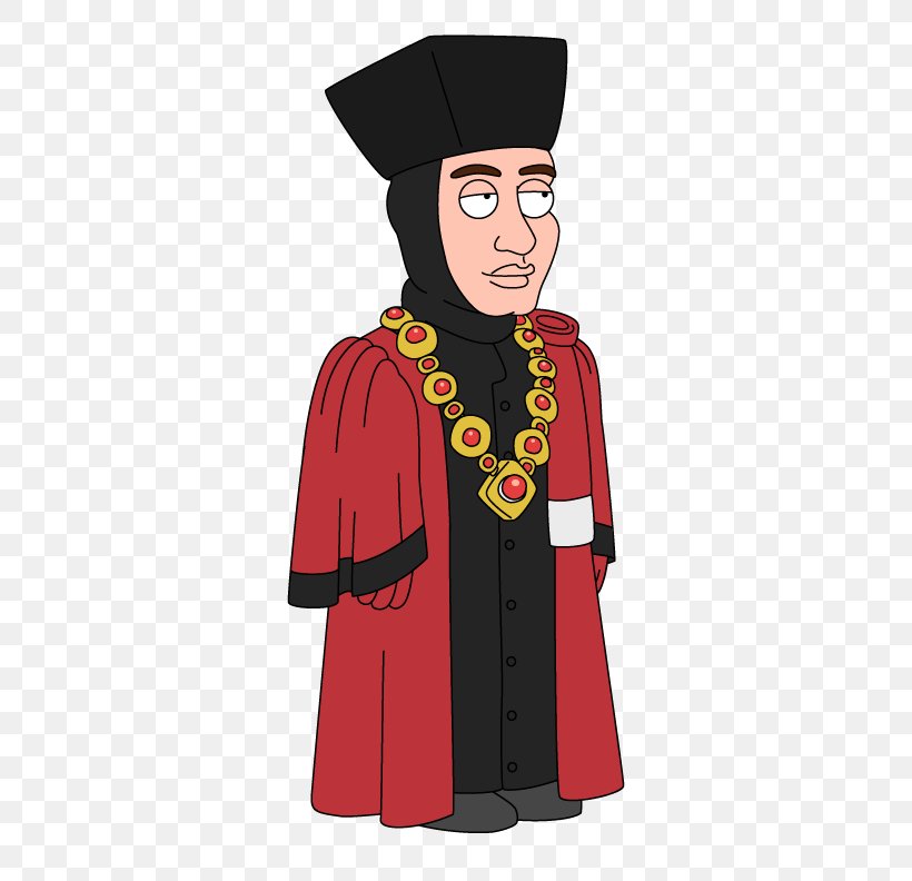 Family Guy: The Quest For Stuff Worf Christopher Pike, PNG, 612x792px, Family Guy The Quest For Stuff, Academic Dress, Cartoon, Christopher Pike, Diploma Download Free