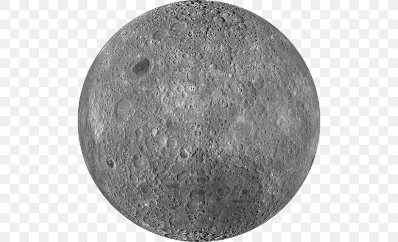 Far Side Of The Moon Supermoon Lunar Eclipse Earth, PNG, 500x500px, Far Side Of The Moon, Astronomical Object, Black And White, Earth, Full Moon Download Free
