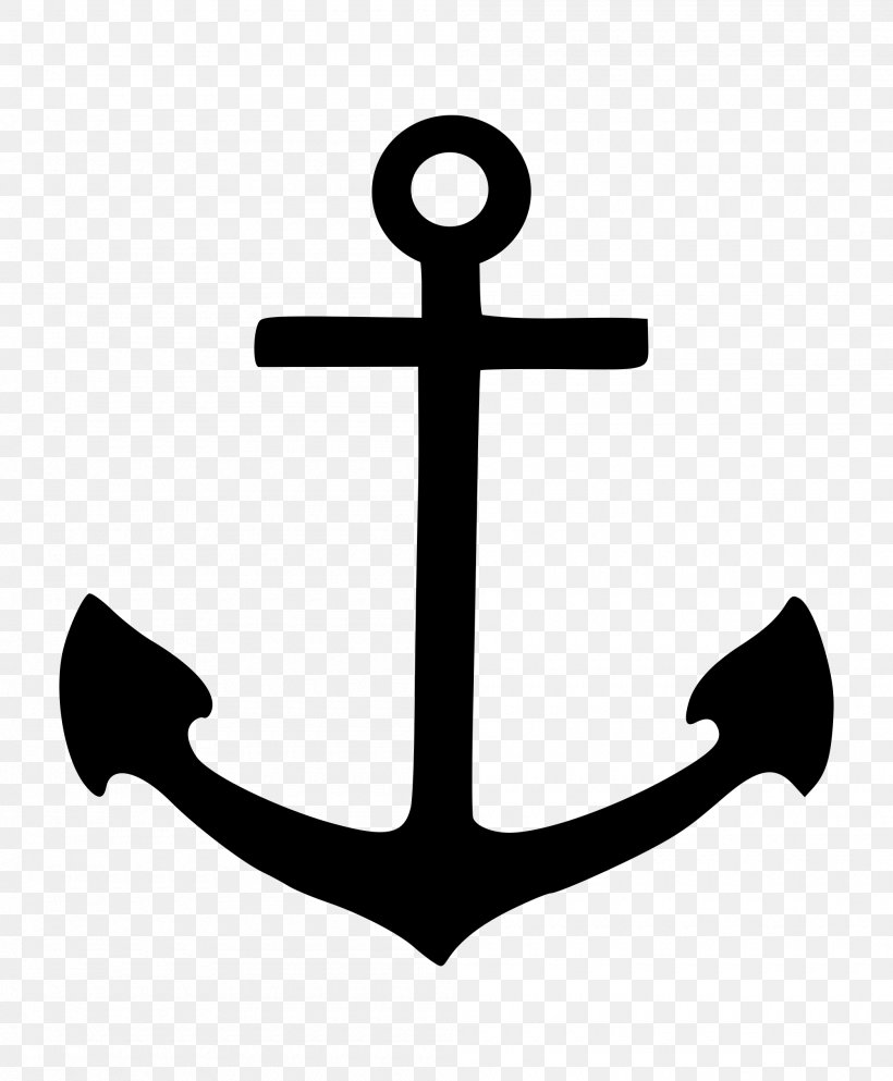 Anchor Symbol Clip Art, PNG, 2000x2422px, Anchor, Anchored Cross, Black And White, Photography, Ship Download Free