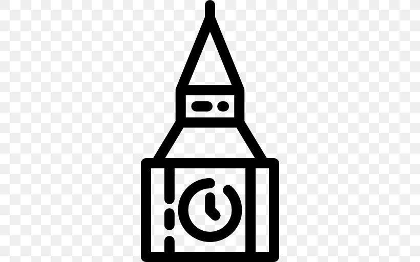 Big Ben Palace Of Westminster Tower Clip Art, PNG, 512x512px, Big Ben, Area, Black And White, Brand, Clock Tower Download Free